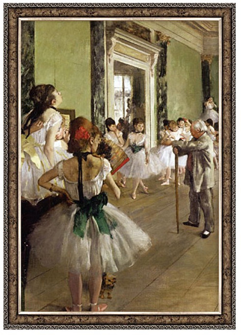 1000피스 직소퍼즐 드가의 발레수업 명화 (액자선택) PL1194, 1개, 퍼즐+엔틱실버 직소퍼즐액자포함