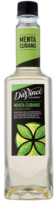 다빈치 멘타 쿠바노 시럽 750ml DAVINCI Menta Cubano Flavored Syrup 750ml, 1개