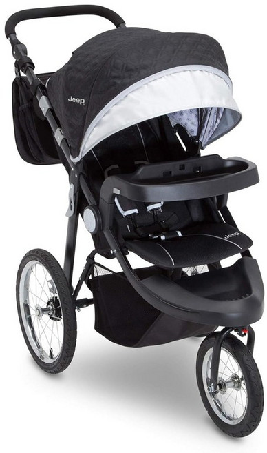 델타 차일드의 크로스컨트리 스포츠 플러스 조깅 유모차 차콜 갤럭시