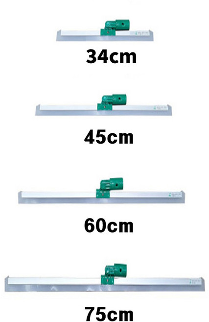라이노 바닥 스퀴지 헤드 34cm 대형 실리콘 밀대 물기 먼지 제거 계단 청소, 1개