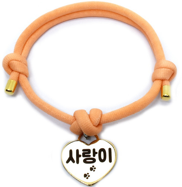 가볍고 예쁜 강아지목걸이 고양이목걸이, 10.큐티피치, 1개