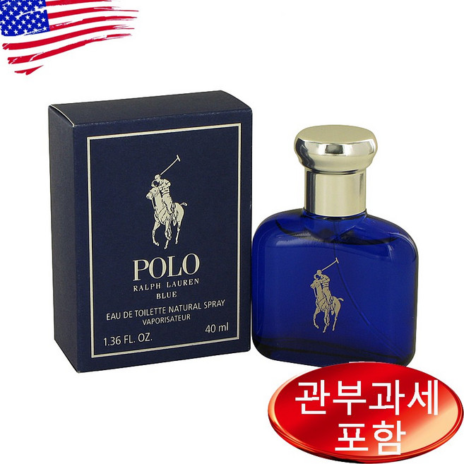폴로 블루 오드뚜왈렛 40ml 남성, 1개