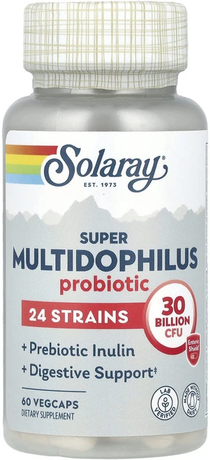 Solaray Super Multidophilus 300억 장용 베지 캡슐 60정(캡슐당 150억 CFU), Solaray Super Multidophilus..., 1개, 60정 - 쿠팡