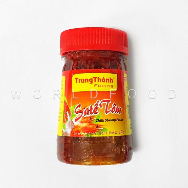 TrungThanh 사테톰 칠리 쉬림프 페이스트, 100g, 1개