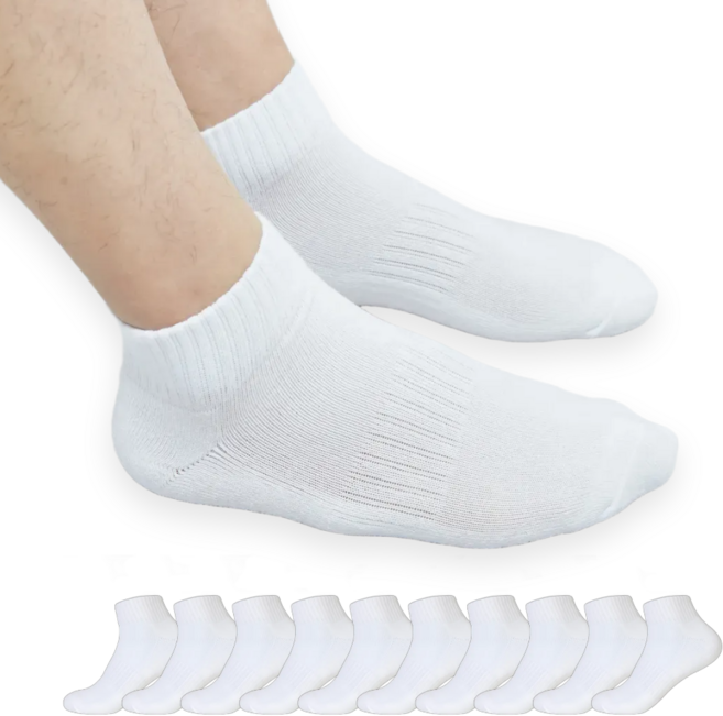 청춘양말 큰 발에도 편안한 빅사이즈 남자 단목 양말 10켤레 스포츠
