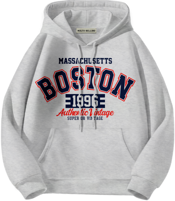 몰토벨리노 ST 보스톤1996 스탠다드핏 후드티