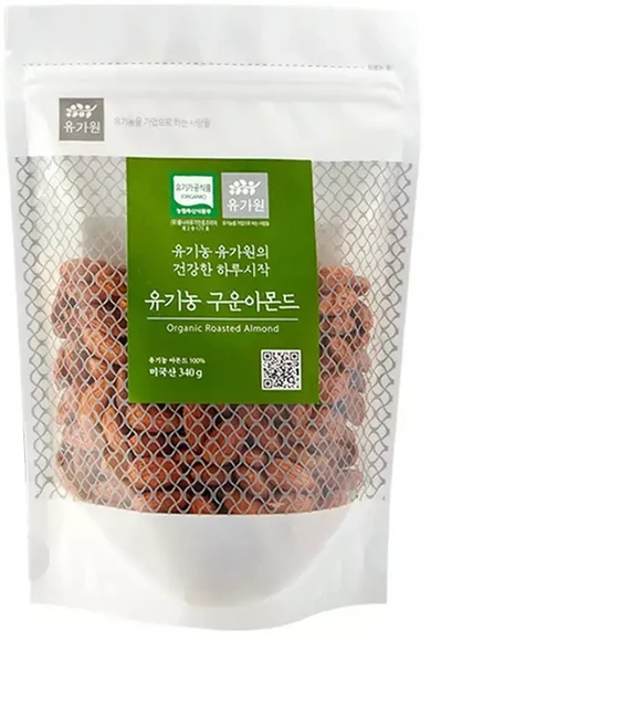 유가원 구운 아몬드 340g 2개, 1세트