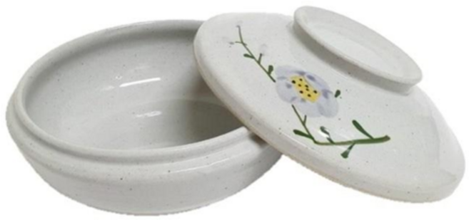 초여도예 찜기 전자레인지용 도자기-계란찜이 붙지않고 밥데우기 짱. 과일 야채보관 신선도 완죤 오래가요., 만능찜기-중-기본, 1개