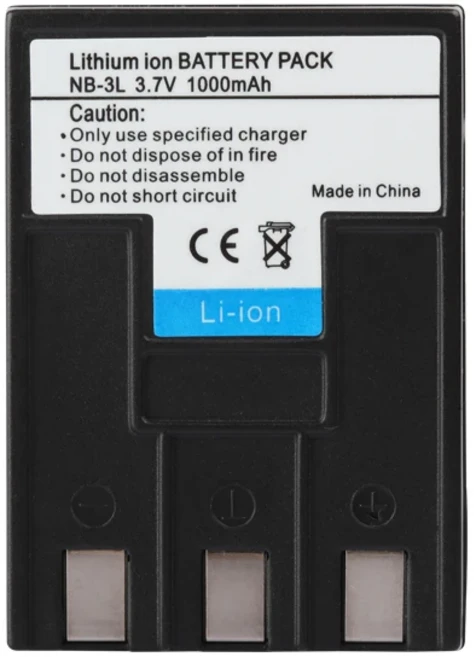 NB-3L 카메라 배터리 캐논 IXUS IIS SD110 IXY I2 I5 S700 750 700 IS IIS SD20 PC1060 PC1114 110.1000mAh