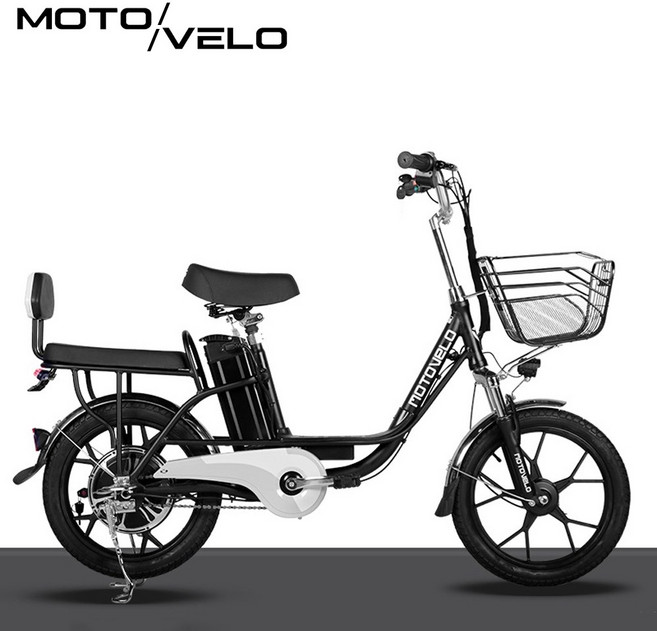 모토벨로 테일지 G7 350W 48V 10Ah 2인승 전기자전거 유아동 탑승가능, 베이직