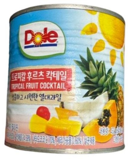 돌 후르츠 칵테일 원터치, 432g, 1개