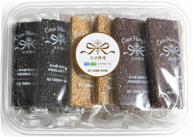 코코한과 수제 혼합 3가지맛 350g 1kg 깨강정 (검정깨 참깨 들깨 ), 1개