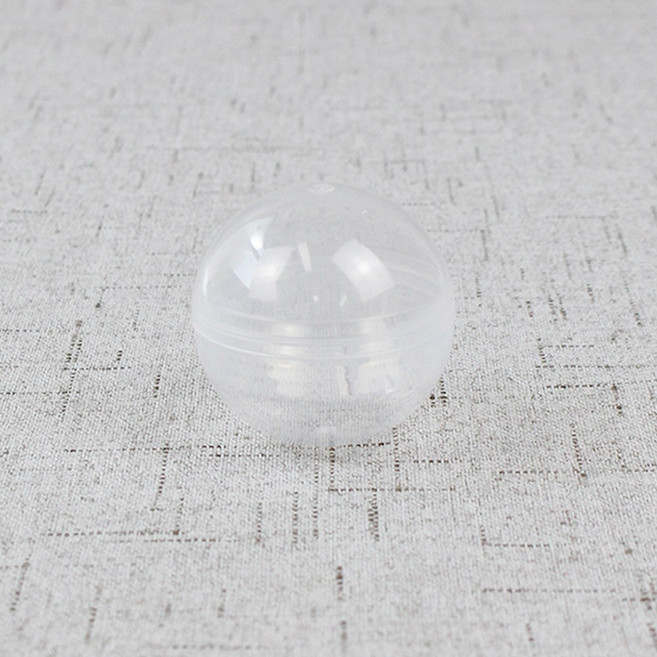 원형 투명 캡슐 4cm /뽑기통 가챠 플라스틱 에그