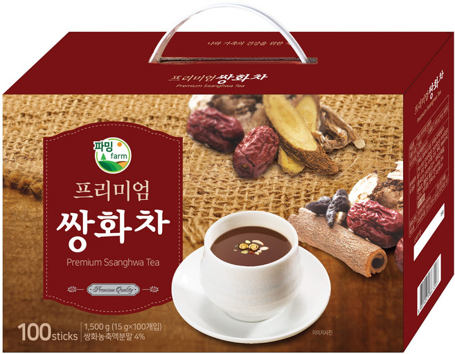 파밍 프리미엄 쌍화차 100T, 15g, 100개입, 1개