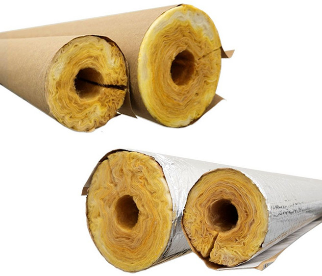 KCC 유리솜 보온통40T 크린카바 셀프카바 50/65/100A디어제스트, 셀프카바40T(은박1M), 40A, 1개