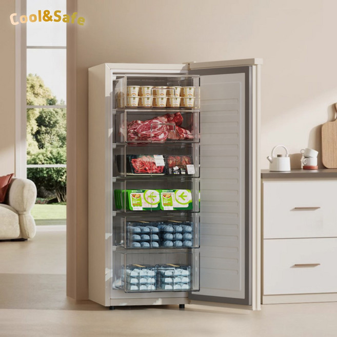 쿨앤세이프 소형 냉동고 다용도 스탠드 서랍형 급속냉동 다목적 냉동, BD-69L