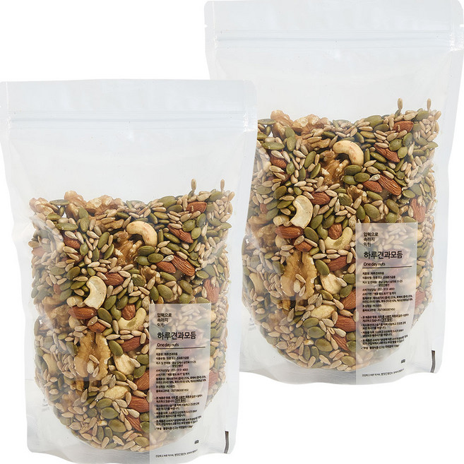 방앗간청년 하루견과모듬, 2개