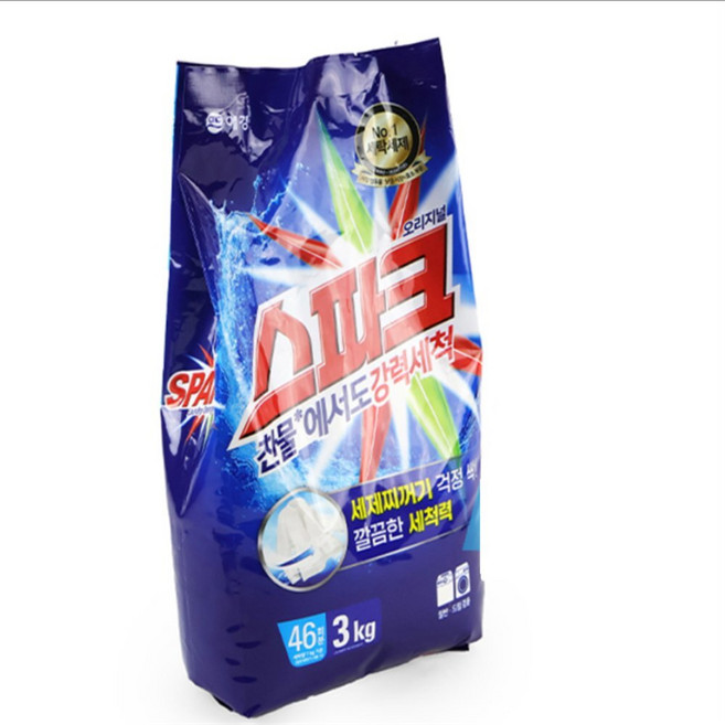 PL2 스파크 드럼 가루세제 2.5Kg 리필 드럼전용세제