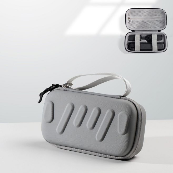 코차이 DJI Pocket3 오즈모 포켓3 하드케이스 파우치 액세서리 수납 보호 휴대용 케이스, 1개, 그레이