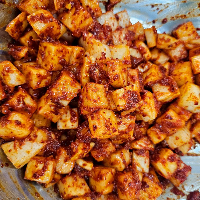 제주 월동무 깍두기 2kg 3kg 제주 월동무로만 제조, 3kg x 1박스, 1박스