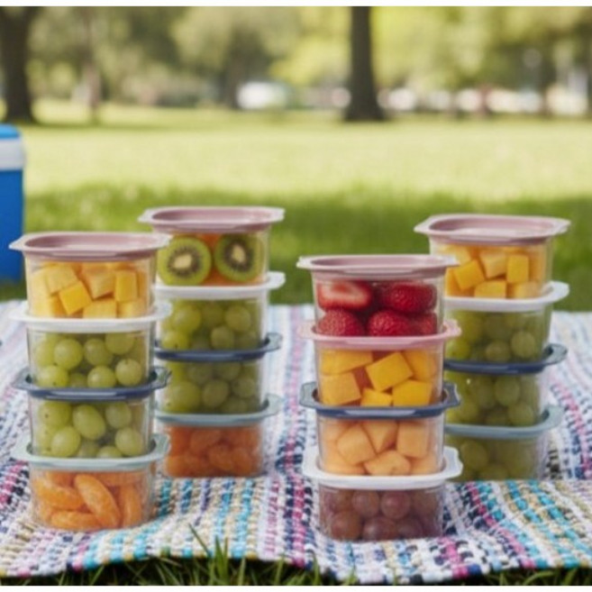 국산 전자레인지 냉동밥 보관용기, 300ml, 12개