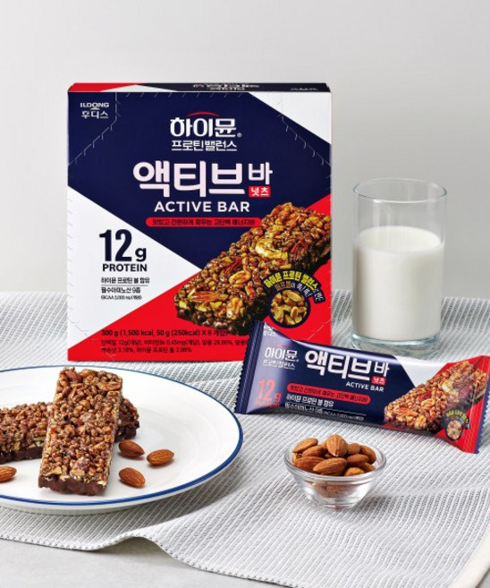 HIMMUNE 프로틴 밸런스 액티브 바 넛츠 6입 1박스, 1개