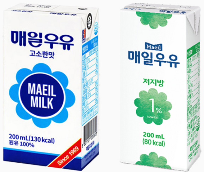 매일우유 멸균200mlx48팩(고소한맛24+저지방1%24)무배, 48개, 200ml