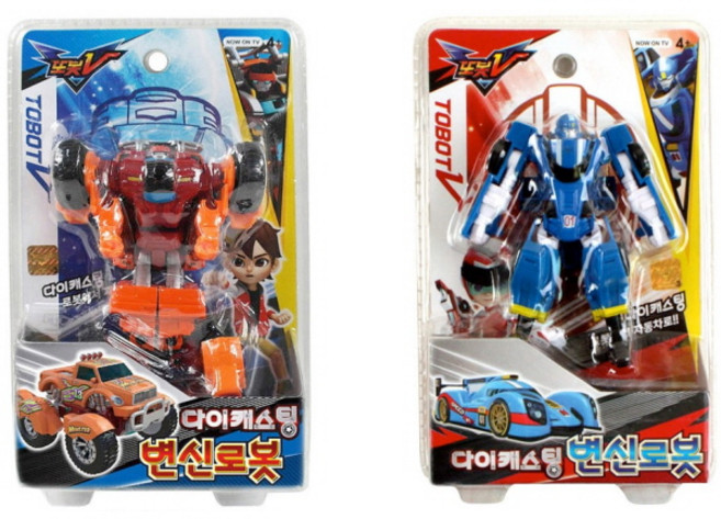 또봇 다이캐스팅 변신 로봇 2종세트, 1개
