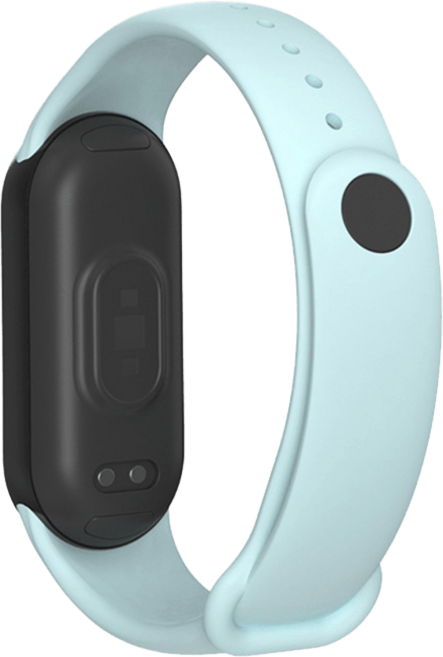 小米 智能手環 健康追蹤與訊息提醒功能, 霧霾藍(替換錶帶), 1.72吋, 不適用