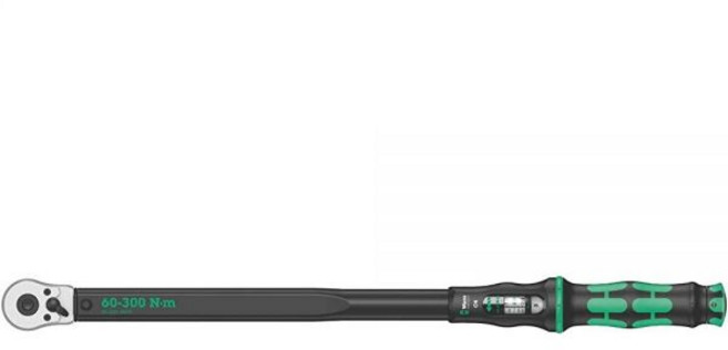 Wera 05075623001 클릭 토크 C 4 렌치 양면 래칫 포함 60-300Nm 1.3cm(1/2인치) x 60-300Nm, Wera 05075623001 클릭 토크 C 4 토크, 1