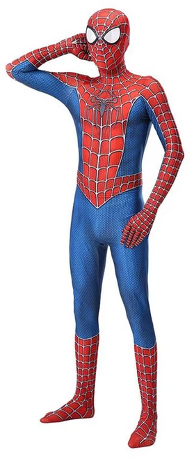 블루아카 다키마쿠라 베개커버 취미 애니메이션 스파이더맨 코스튬 성인 남성용 슈퍼히어로 할로윈 코스프레 카니발 공연 파티 변장