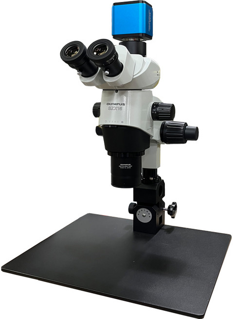 아로 올림푸스 현미경 SZX16 5메가 카메라 미세조절 좌우틸팅스탠드, 1개