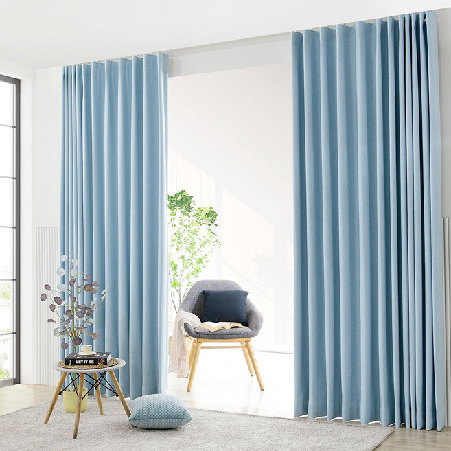 스마일데코 높이 맞춤가능한 100프로 암막 형상기억 커튼