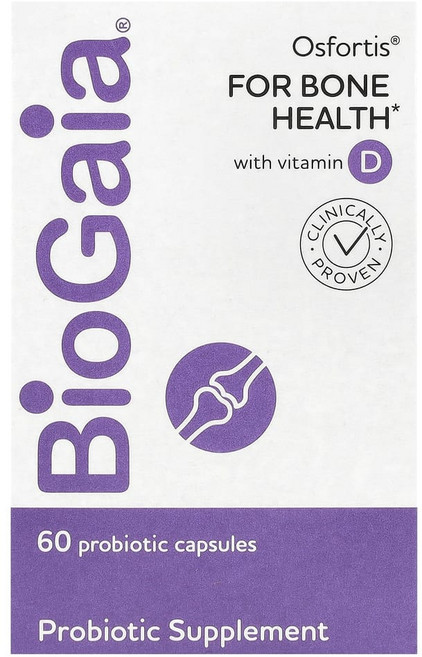 바이오가이아 락토바실러스루테리 Osfortis 비타민D 60캡슐, 1개, 60정