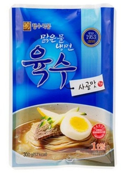 청수 냉면육수 사골맛, 300g, 20개
