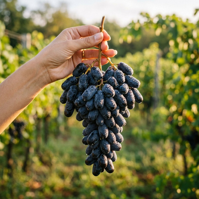 [특품 파격가] 프리미엄 초고당도 블랙사파이어포도 씨없는 포도, 1개, 2kg
