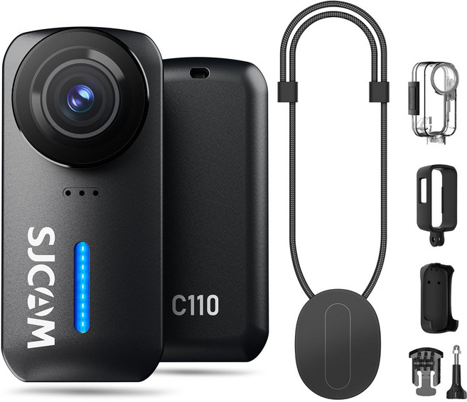 SJCAM C110 Pocket f2.0 바디 카메라4K 200분 연속 촬영 대응초소형 액션 카메라
