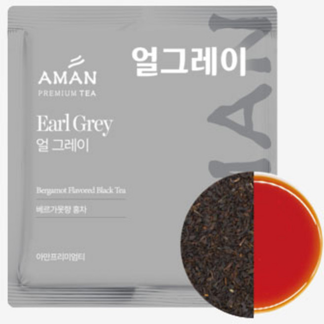 [아만프리미엄티] 홍차 얼그레이, 1개, 50개입, 2.5g