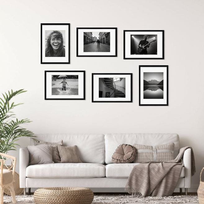 매트액자 인테리어 액자 프레임 사진액자 결혼식 본식 돌잔치 탁상용 벽걸이, 1개, 블랙