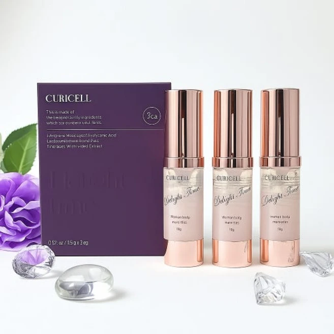 딜라이트타임 우먼스 바디 마사지 젤, 3개, 15g - 쿠팡