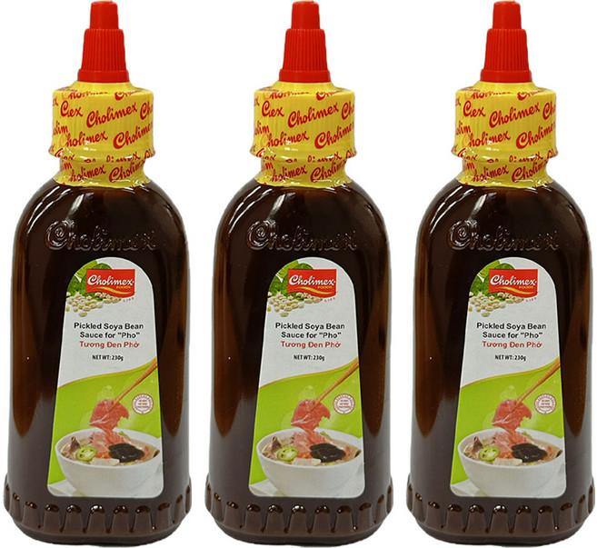 촐리맥스 해선장 피클드 소야빈소스, 3개, 230g