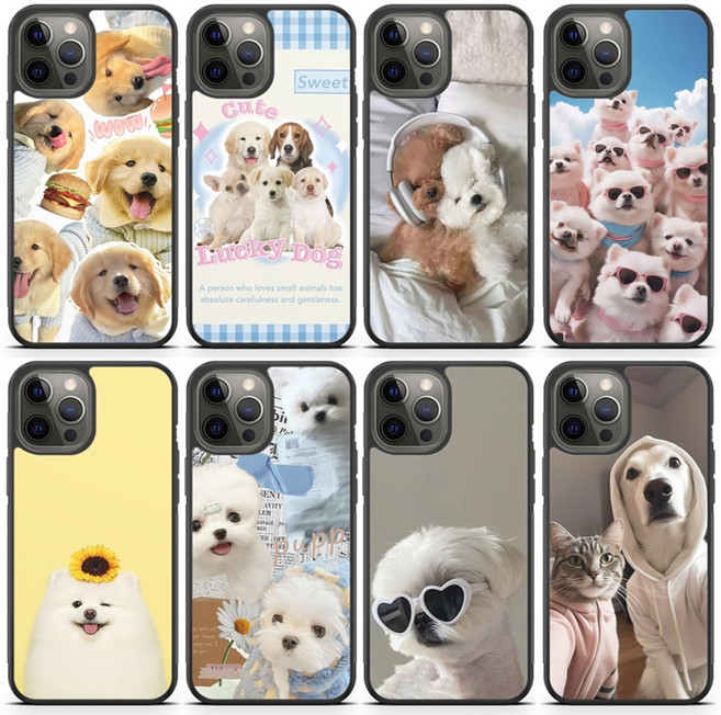 아이폰X XS XSMAX XR 강아지 케이스 귀여운댕댕이