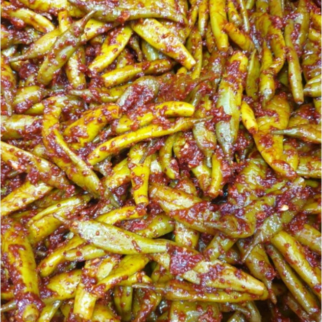 국산고춧가루100% 고추장아찌, 1개, 1kg, (추천)고추장아찌 대용량