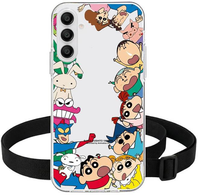 짱구 케이스 목걸이 스트랩 갤럭시 S25 S24 S23 S22 S21 플러스 울트라 FE