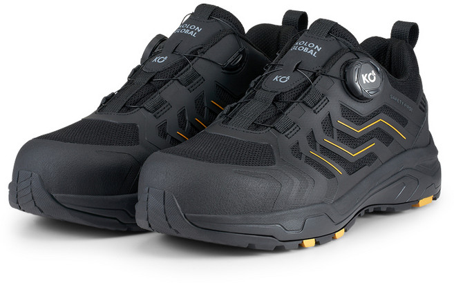 코오롱글로벌 경량 안전화 다이얼 방수작업화 KS-401D 정품 각반 포함, 네이비, 265