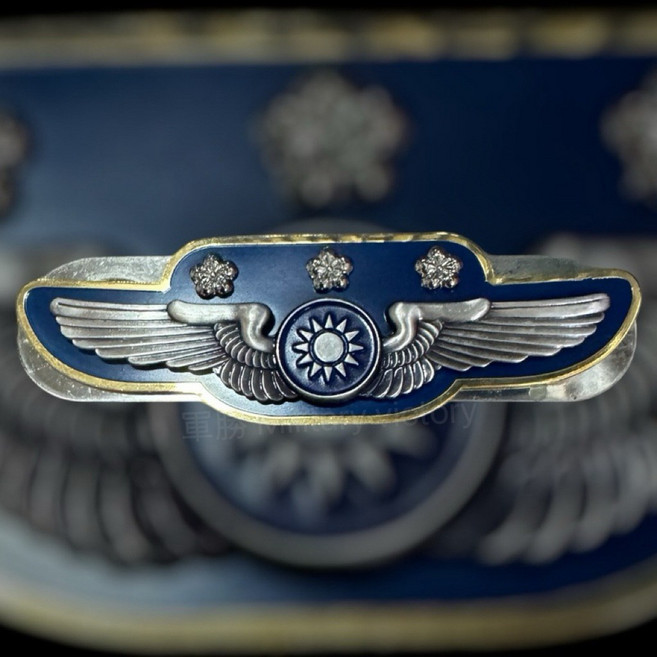 空軍士官督導長金屬胸章