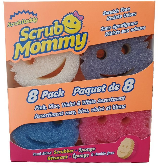 [마리네뜨] 코스트코 수세미 스크럽 마미, 1세트, 8개입