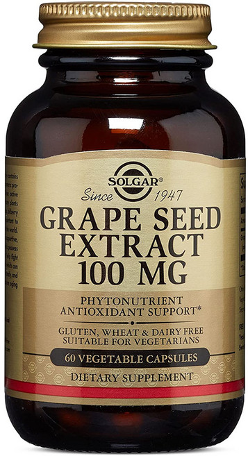 솔가 그레이프 씨드 추출물 100mg 베지터블 캡슐, 60정, 1개