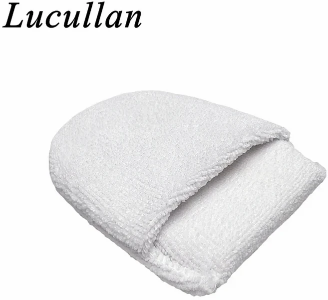 쿠쿠스토어 손가락 주머니 스타일 마이크로파이버 어플리케이터 패드가 있는 루쿨란 화이트 세라믹 코팅 스, 04 9 orange