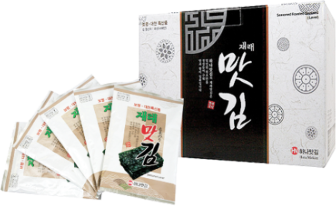 하나맛김 대천김 재래맛김 재래김 전장김 맛있는김, 2박스, 전장 20g 10봉